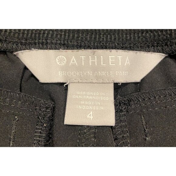 Athleta Brooklyn Ankle Pant Black Size 4 - Picture 4 of 5